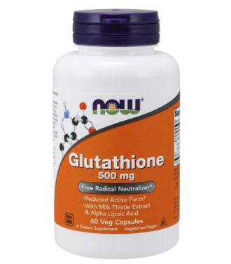 NOW FOODS GLUTATHIONE 500MG 60VCAPS