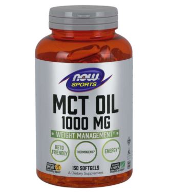 NOW FOODS MCT OIL 1000MG 150 SGELS