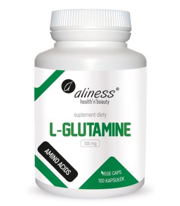 Aliness L-Glutamine 500mg 100 VEGE kapsułek