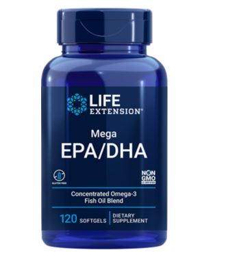 Life Extension Omega Fundations Mega Epa/Dha 120so