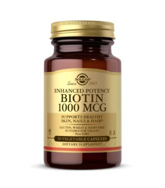 Solgar Biotin 1000mcg 50vcaps