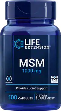 Life Extension MSM 1000mg 100caps