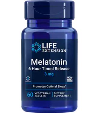 Life Extension Melatonin 6 Hours Timed Release 750mcg 60vtabs