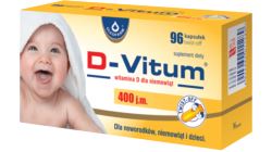 Oleofarm D-Vitum 400 dla dzieci 96 kapsułek