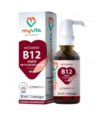 MyVita Witamina B12 Forte Metylokobalamina 30ml