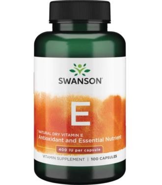 Swanson Vitamin E Natural Dry 400 IU 100 caps