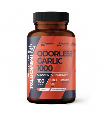 Immortal Odorless Garlic 1000mg 100 Softgels