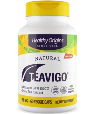 Healthy Origins TEAVIGO 150 mg 90% EGCG 60 kaps