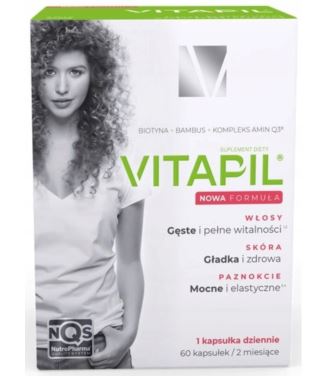 Vitapil Biotyna + Bambus 60 kapsułek