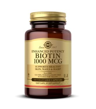 Solgar Biotin 1000mcg 100vcaps