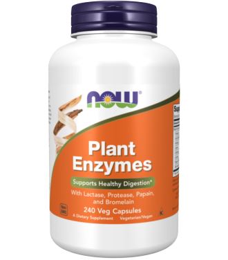 NOW FOODS PLANT ENZYMES 240 VCAPS