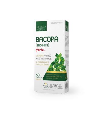 Medica Herbs Bacopa (Brahmi) Forte 250mg 60 kapsuł