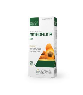 Medica Herbs Amigdalina B17  4mg 60 kapsułek