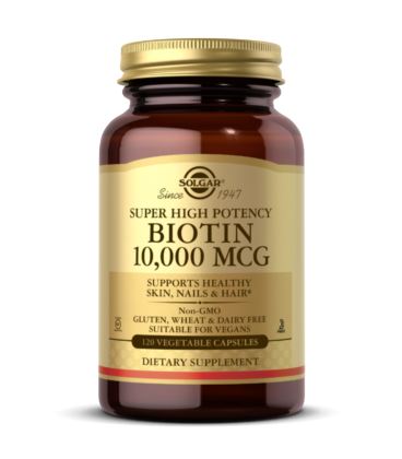 Solgar Biotin 10,000 mcg 120 vcaps
