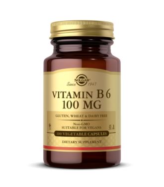 Solgar Vitamin B6 100mg 100 vcaps