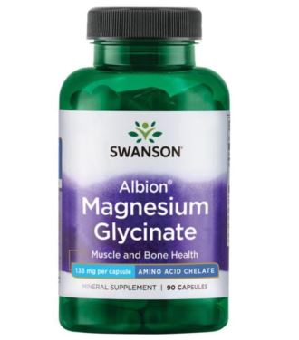 Swanson Albion Magnesium Glycinate 133mg 90caps
