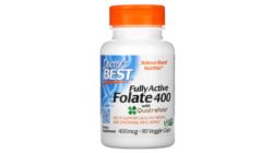 Doctor's Best Fully Active Folate 400mcg 90 vcaps