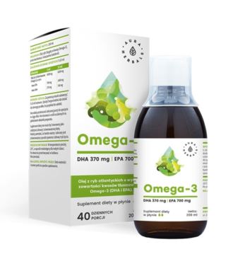 Aura Herbals Omega 3 370 DHA 700 EPA 200ml