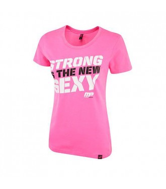 Musclepharm Ladies T-shirt 413 Sexy - Pink - M