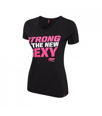 Musclepharm Ladies T-shirt 413 Sexy - Black - S