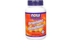 NOW ARGININE/ORNITHINE 100 CAPS