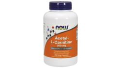 NOW FOODS ACETYL L-CARN 500mg 200 VCAPS