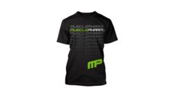 Musclepharm Mens T-Shirt 407 Flagship T-Black  L