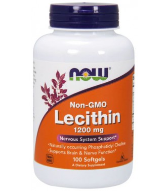 NOW LECITHIN 1200mg  100 SGELS