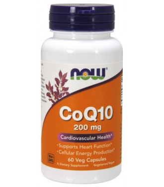 NOW CoQ10 200mg  60 VCAPS