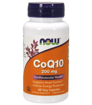 NOW CoQ10 200mg  60 VCAPS