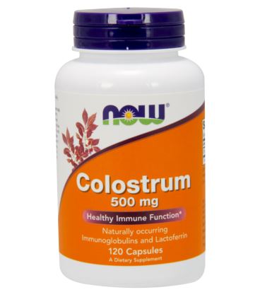 NOW COLOSTRUM 500mg  120 VCAPS