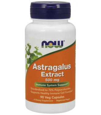 NOW ASTRAGALUS 70% EXT  500MG  90 VCAPS