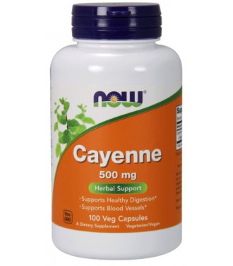NOW CAYENNE 500mg  100 VCAPS