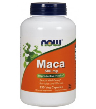 NOW MACA 500mg  250 VCAPS