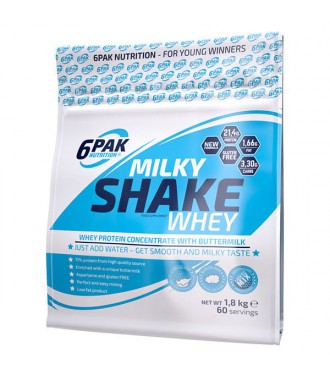 6PAK Milky Shake Whey 1800g