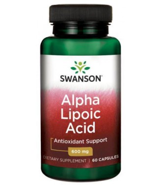 Swanson Alpha Lipoic Acid 600mg 60 caps