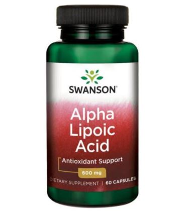 Swanson Alpha Lipoic Acid 600mg 60 caps