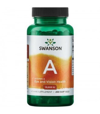 Swanson Vitamin A 10000IU 250softgels