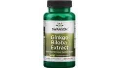 Swanson Ginkgo Biloba Extract 24% 60mg 120caps