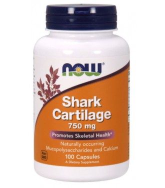 NOW FOODS SHARK CARTILAGE 750mg 100 CAPS