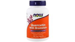NOW FOODS Quercetin With Bromelain 120 VCAPS