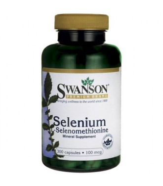 Swanson Selenium L-Selenomethionine 100mcg 300caps