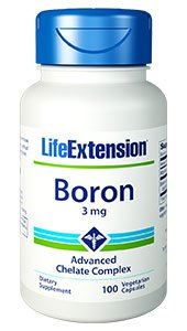 Life Extension Boron 3mg 100vcaps