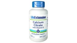 Life Extension Calcium Citrate with Vitamin D3 200vcaps