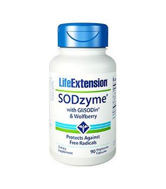 Life Extension SODzyme® with GliSODin® & Wolfberry 90vcaps