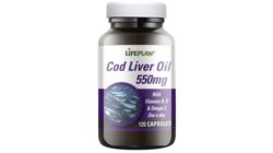 Lifeplan Cod Liver Oil 550mg 120kaps