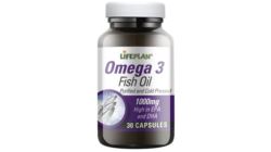 Lifeplan Omega 3 Fish Oil 1000mg 30kaps