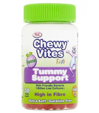 TLC Chewy Vites Kids Tummy Support 30 chewables