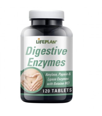 Lifeplan Digestive Enzymes 120tab