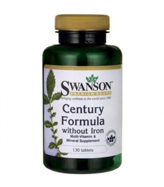 Swanson Century Formula Multi-Vitamin no Iron 130tab